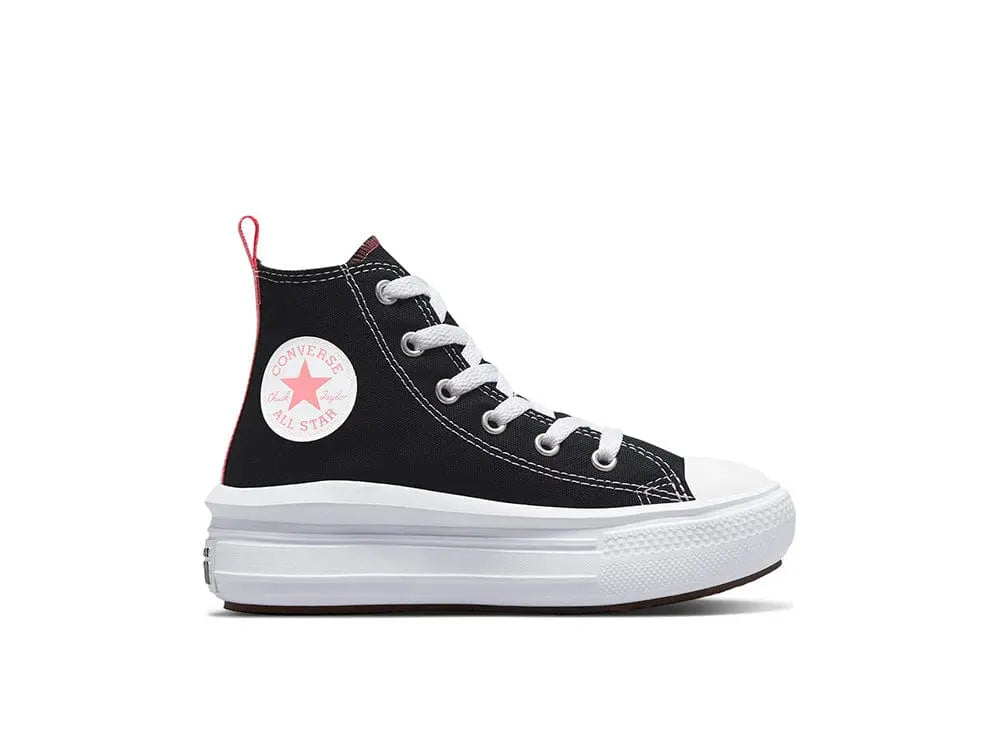 Zapatilla Converse Chuck T Eva Lift Niños Negro