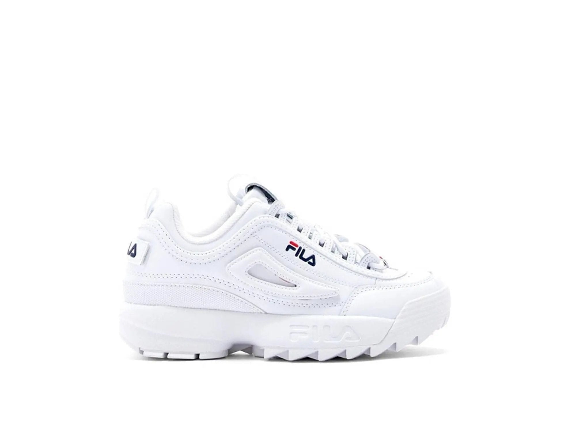 Zapatilla Fila Disruptor II Niños Mono Blanco