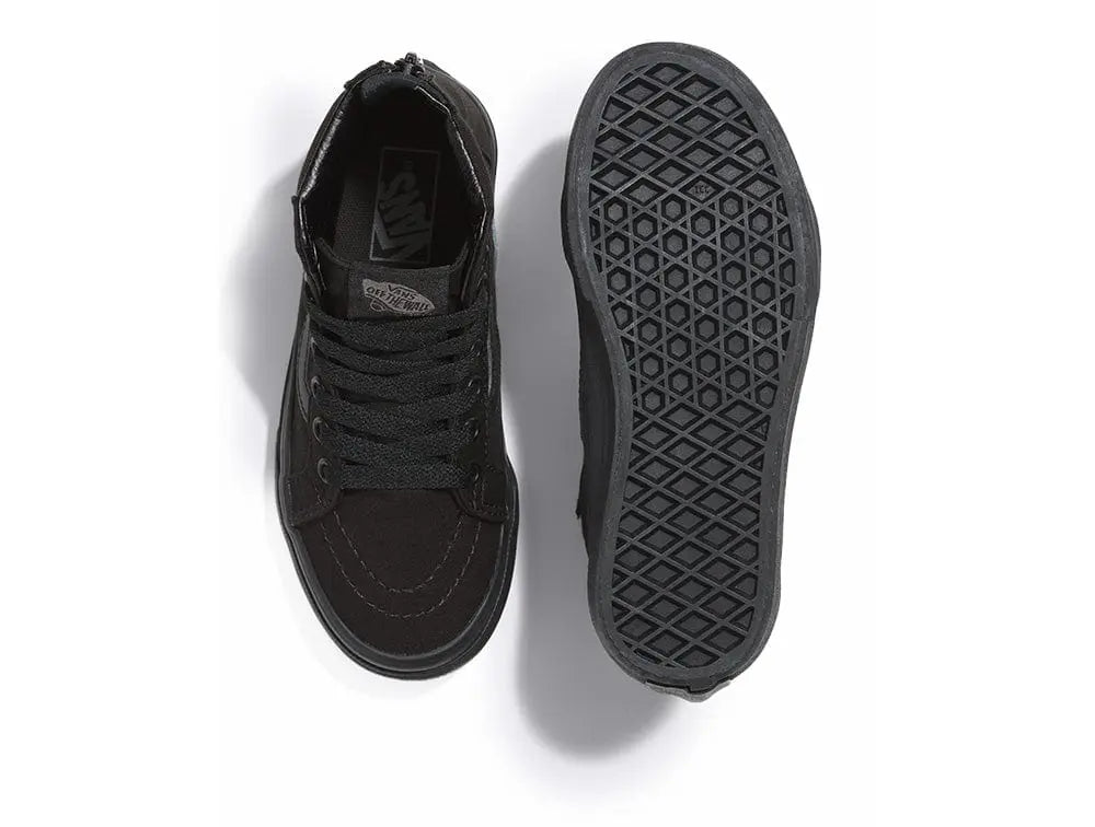 Zapatilla Vans Sk8-Hi Zip Niños Negro