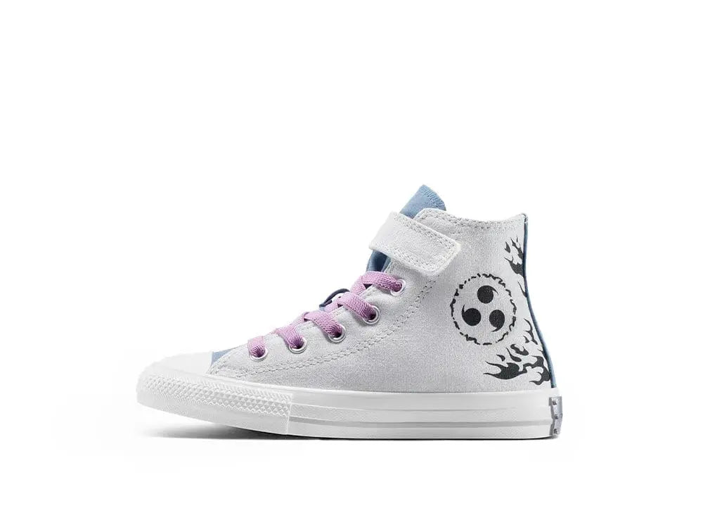 Zapatillas Converse Naruto Chuck Taylor 1V Hi (Sasuke) Niños Gris