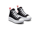 Zapatilla Converse Chuck T Eva Lift Niños Negro