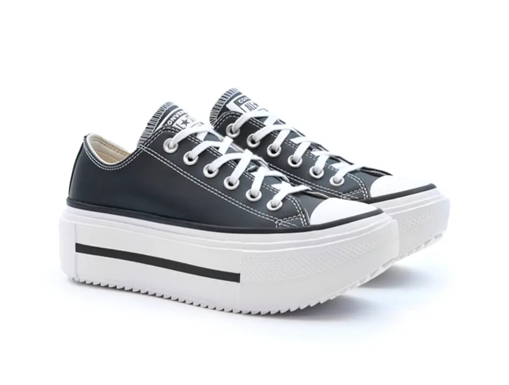 Zapatilla Converse Double Stack Mujer Negro