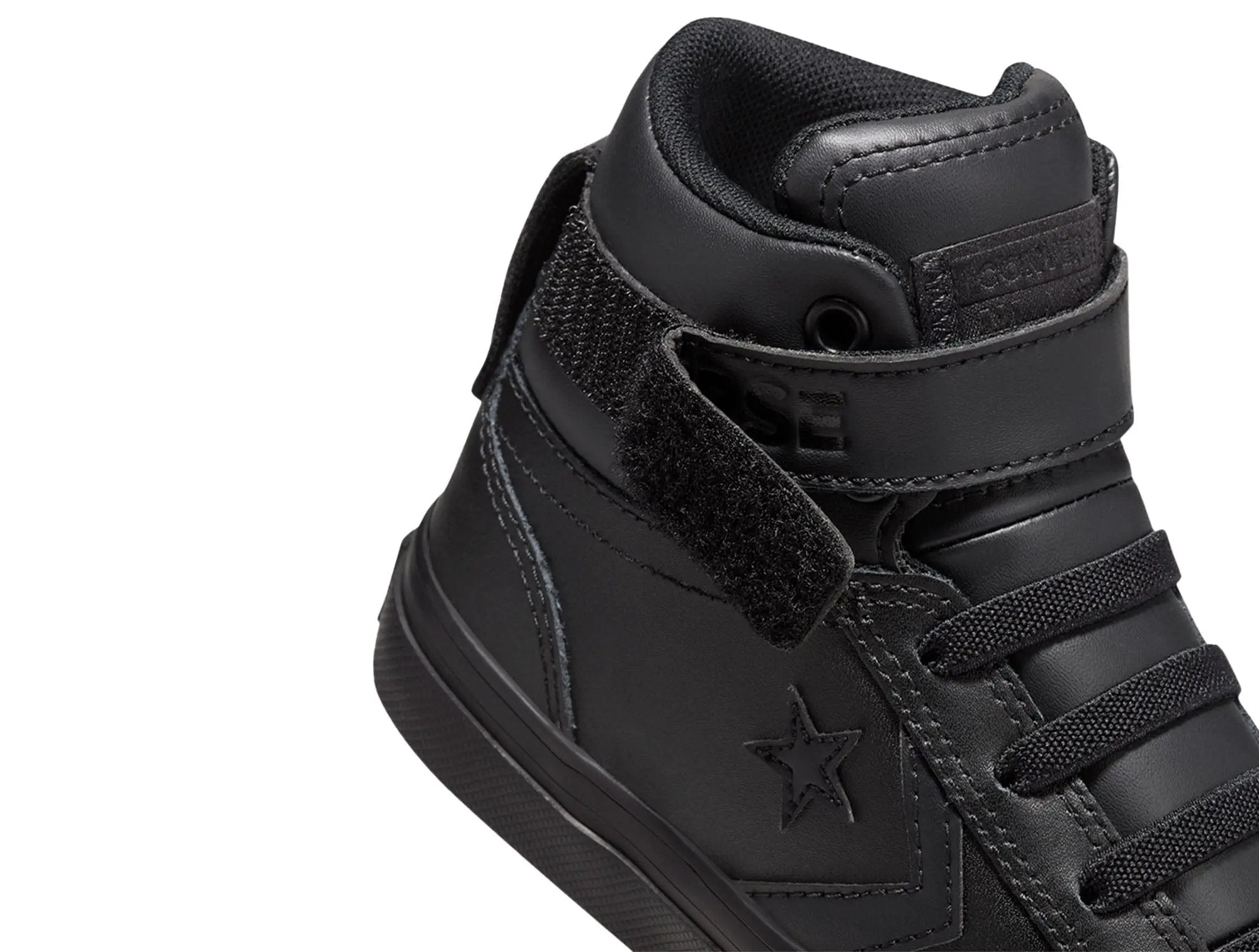 Zapatilla Converse Pro Blaze Strap Niños Mono Negro