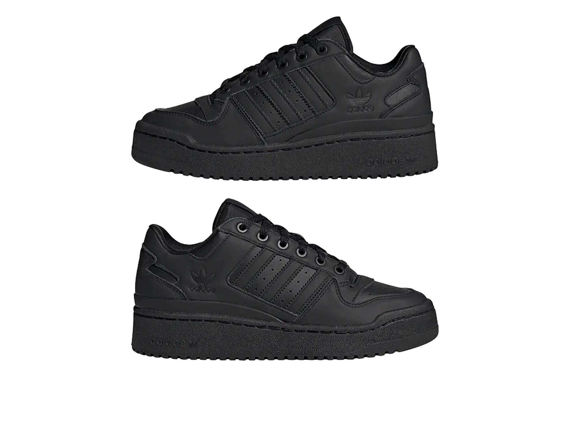 Zapatillas Adidas Forum Bold Stripes Mujer Mono Negro
