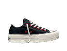 Zapatillas Converse  Chuck Taylor Lift Hi (San Valentin) Mujer Negro-Rojo