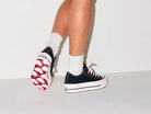 Zapatillas Converse  Chuck Taylor Lift Hi (San Valentin) Mujer Negro-Rojo